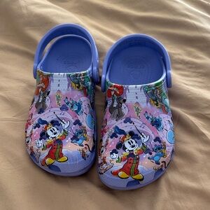 CROCS Kids' Lavender Disney Mickey Mouse & Friends Clogs